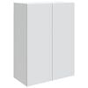 vidaXL Arm&aacute;rio de Parede Branco 66 x 34,5 x 90 cm Derivados de Madeira