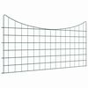 vidaXL Conjunto de Cerca para Lago 5 unid. 100 x 50 cm A&ccedil;o Verde