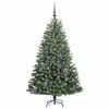 vidaXL &Aacute;rvore de Natal Articulada Artificial Verde 150 cm PVC e Metal