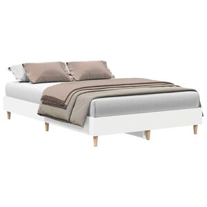 vidaXL Estrutura de cama sem colch&atilde;o 120x200 cm branco