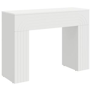vidaXL Mesa de centro Branco 102 x 35 x 75 cm Derivados de Madeira