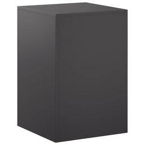 vidaXL Suporte para Plantas Preto 40 x 40 x 60 cm A&ccedil;o