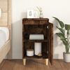 vidaXL Mesa cabeceira 40x35x70 cm derivados madeira carvalho fumado
