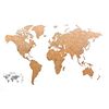 MiMi Innovations Deco. parede mapa-m&uacute;ndi Luxury puzzle casta. 150x90cm