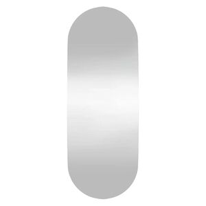 vidaXL Espelho de parede oval 15x40 cm vidro