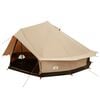 vidaXL Barraca Familiar 10 pessoa Creme Polialgod&atilde;o