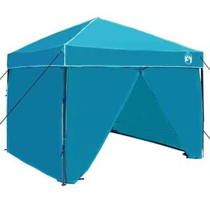 vidaXL Tenda de Toldo 243 x 243 x 251 cm Azul tecido