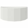 vidaXL Floreira Branco 90 x 45 x 35 cm A&ccedil;o