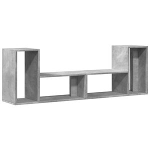 vidaXL M&oacute;veis de TV 2pcs 75x30x50 cm derivados madeira cinza cimento