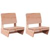 vidaXL Cadeiras de jardim 2 pcs 60x64x70,5 cm madeira douglas maci&ccedil;a