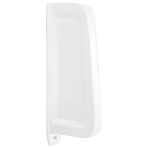 vidaXL Divis&oacute;ria de privacidade p/ urinol de parede cer&acirc;mica branco