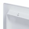 vidaXL Pain&eacute;is de Acesso Branco 35 x 35 cm Pl&aacute;stico ABS