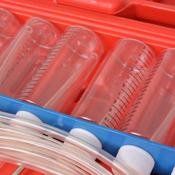 vidaXL Conj. caudalímetro/adaptador diesel p/ common-rail 8 cilindros