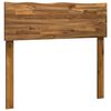 vidaXL Cabeceira de borda viva ROSTOCK Natural 75 cm
