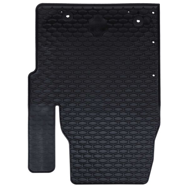 vidaXL Tapete de carro 3 pcs Preto Compat&iacute;vel com TRANSIT CUSTOM 2023-