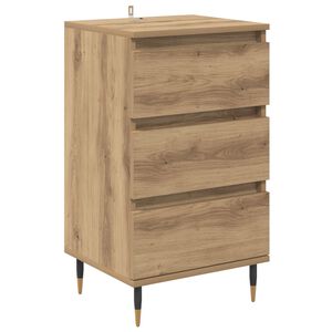 vidaXL Buffet carvalho artisiano 35 x 40 x 70 cm Madeira processada