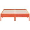 vidaXL Cama sem colch&atilde;o 160x200 cm madeira pinho maci&ccedil;o castanho-mel