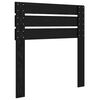 vidaXL Cabeceira Carvalho Preto 80 cm Madeira processada