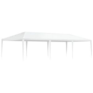 vidaXL Tenda para festas 4x9 m branco