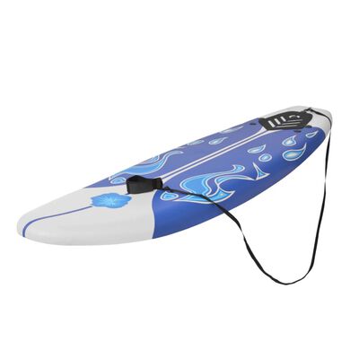 vidaXL Prancha de surf azul 170 cm