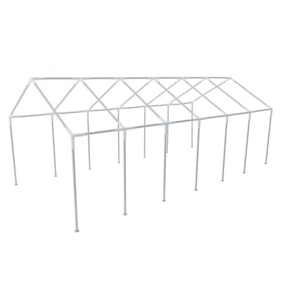 vidaXL Estrutura de aço para tenda de festas 12 x 6 m