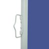 vidaXL Toldo lateral retr&aacute;til para p&aacute;tio 600x160 cm azul