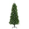 vidaXL &Aacute;rvore de Natal com 300 LEDs com suporte Verde 240 cm PE