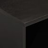 vidaXL Móvel de TV 100x33x46 cm madeira de mangueira maciça preto