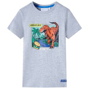 T-shirt para crian&ccedil;a cinzento 116