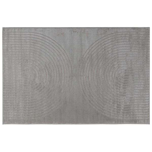 vidaXL Tapetes de &aacute;rea Retangular Cinzeto 170 x 120 cm