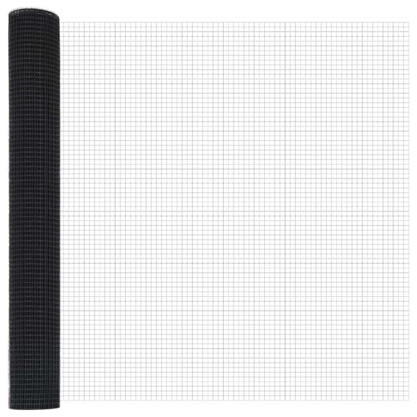 vidaXL Cerca de Arame Soldado Cinzeto 1.2 x 25 m