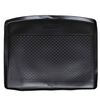 vidaXL Tapete de Porta-Malas Preto Borracha