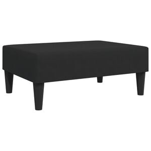 vidaXL Apoio de p&eacute;s 77x55x31 cm veludo preto