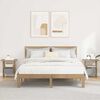vidaXL Mesa-de-cabeceira 2 pcs Carvalho Artesanal 41 x 40 x 45 cm