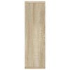 vidaXL Prateleira parede 85x16x52,5cm madeira Sonoma Oak