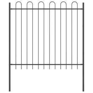 vidaXL Cerca para Jardim Boxtel Cinzeto 1,7 x 1,5 m