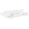 vidaXL Estrado de cama com arruma&ccedil;&atilde;o com gaveta Branco 120 x 200 cm