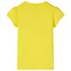 T-shirt de crian&ccedil;a amarelo 128