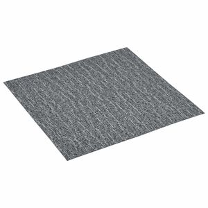 vidaXL Pranchas de Piso Branco e Cinza 5,11 m&sup2; 55 unid. PVC