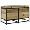 vidaXL Vaso/floreira de jardim 80x40x50 cm madeira de pinho impregnada