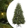 vidaXL &Aacute;rvore de Natal Artificial 300 cm 300 LED Branco quente Verde