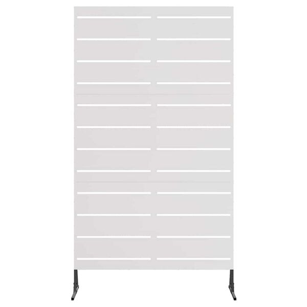 vidaXL Protetor de Privacidade Cinzeto 100 x 50 x 180 cm A&ccedil;o