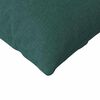 vidaXL Travesseiros de Sof&aacute; 2 pcs Verde Escuro 145 x 40 cm tecido