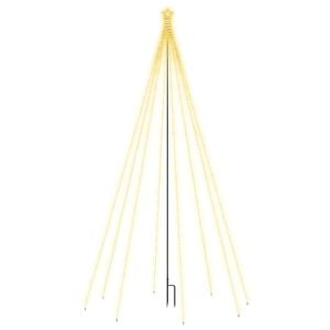 vidaXL Ilumina&ccedil;&atilde;o cascata p/ &aacute;rvore Natal int/ext 400 luzes LED 2,5 m
