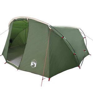 vidaXL Barraca t&uacute;nel para 4 pessoas 4 pessoa Verde e Branco