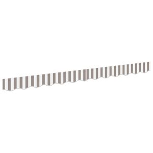 vidaXL Substitui&ccedil;&atilde;o de Valance de Toldo Poli&eacute;ster