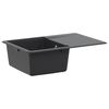 vidaXL Lava-loi&ccedil;a de Cozinha de uma Cuba Granito 67 x 46 x 19 cm