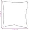 vidaXL Almofada com travesseiro 2 pcs Branco 61 x 41 x 20 cm Poli&eacute;ster