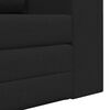 vidaXL Sof&aacute;-Cama 60cm Preto tecido