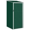 vidaXL Abrigo de jardim 87x98x159 cm a&ccedil;o galvanizado verde